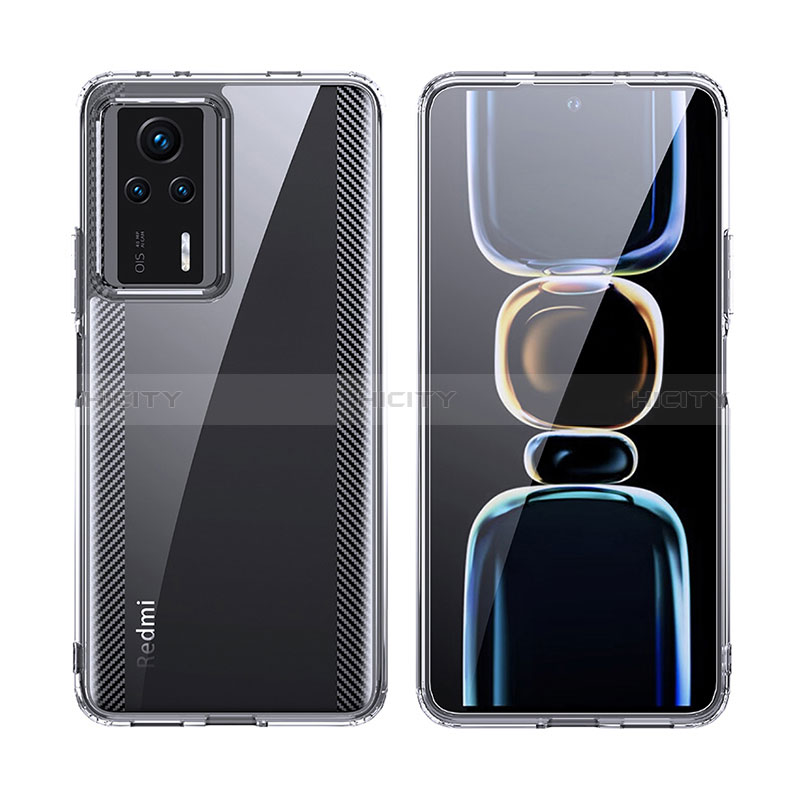 Carcasa Bumper Funda Silicona Transparente W01L para Xiaomi Redmi K60E 5G