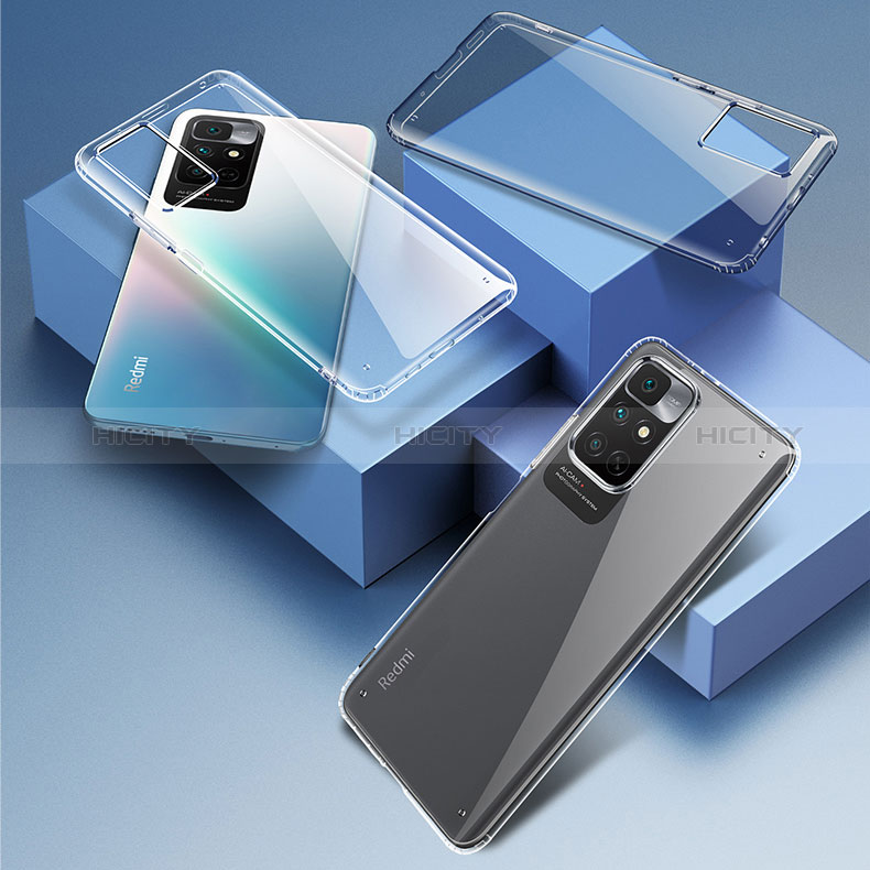 Carcasa Bumper Funda Silicona Transparente W01L para Xiaomi Redmi Note 11 4G (2021)