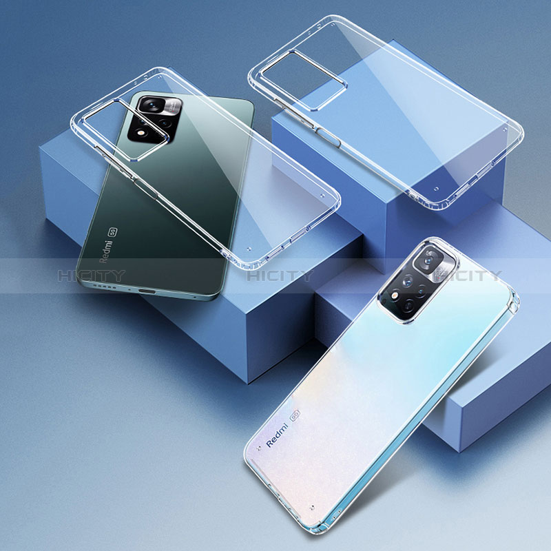 Carcasa Bumper Funda Silicona Transparente W01L para Xiaomi Redmi Note 11T 5G
