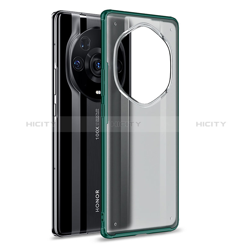 Carcasa Bumper Funda Silicona Transparente WL1 para Huawei Honor Magic3 Pro+ Plus 5G Verde