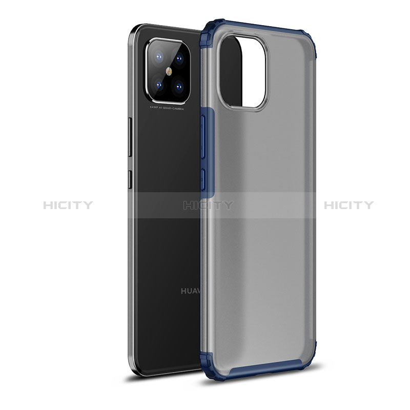 Carcasa Bumper Funda Silicona Transparente WL1 para Huawei Nova 8 SE 4G Azul