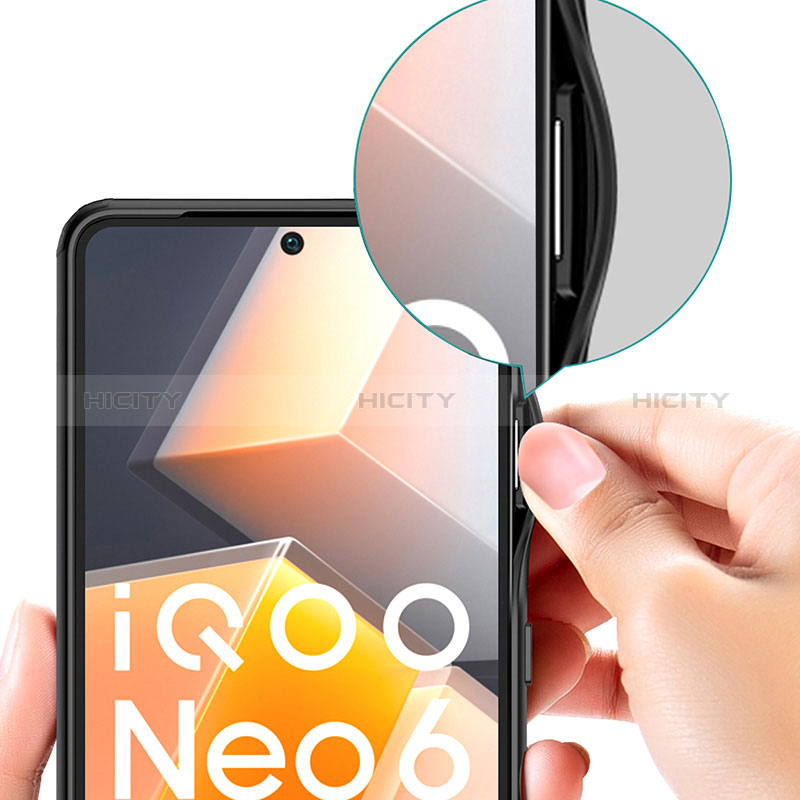 Carcasa Bumper Funda Silicona Transparente WL1 para Vivo iQOO Neo6 SE 5G