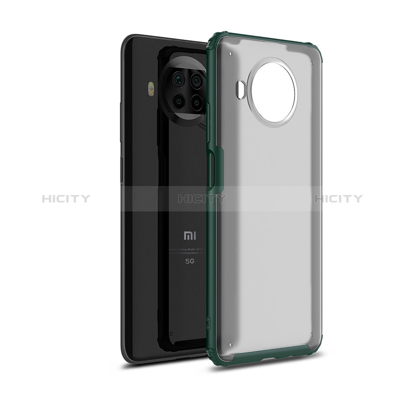 Carcasa Bumper Funda Silicona Transparente WL1 para Xiaomi Mi 10i 5G Verde