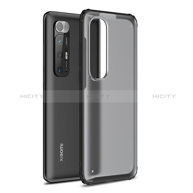 Carcasa Bumper Funda Silicona Transparente WL1 para Xiaomi Mi 10S 5G Negro