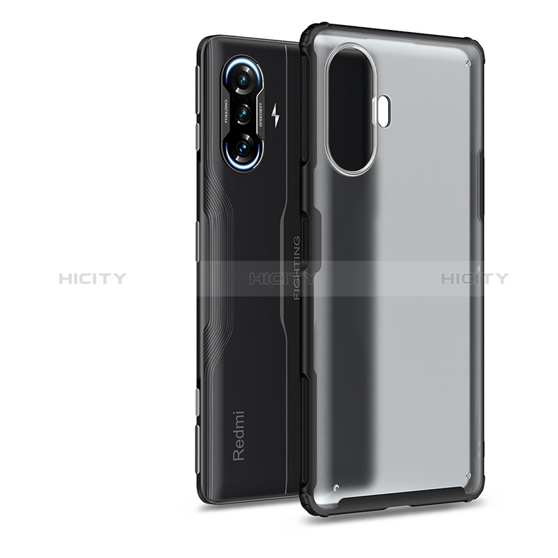 Carcasa Bumper Funda Silicona Transparente WL1 para Xiaomi Poco F3 GT 5G Negro