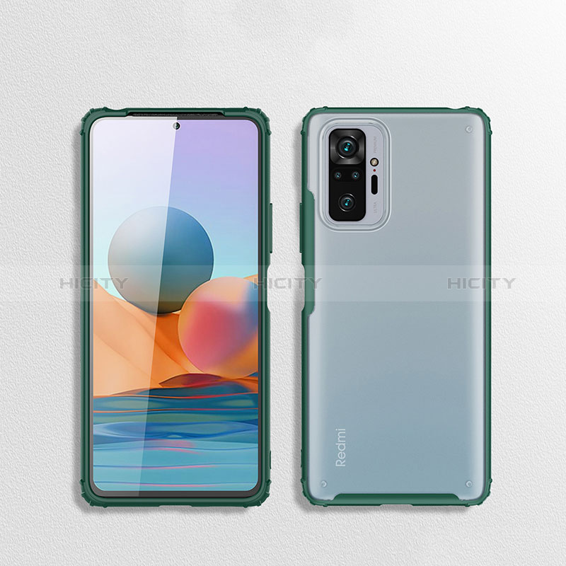 Carcasa Bumper Funda Silicona Transparente WL1 para Xiaomi Redmi Note 10 Pro 4G