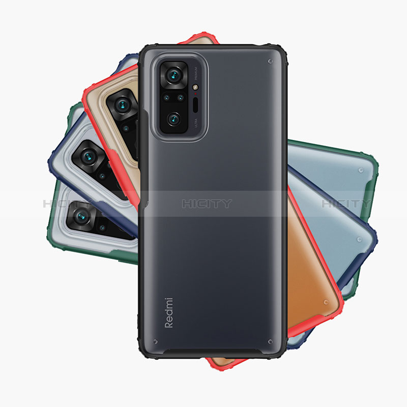 Carcasa Bumper Funda Silicona Transparente WL1 para Xiaomi Redmi Note 10 Pro 4G