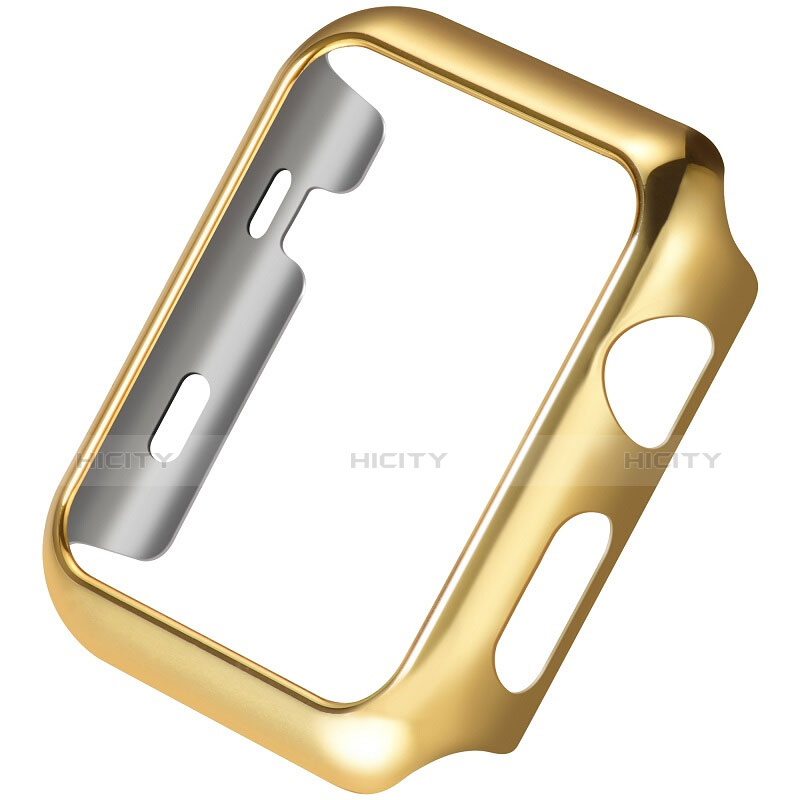 Carcasa Bumper Lujo Marco de Aluminio C03 para Apple iWatch 2 42mm Oro