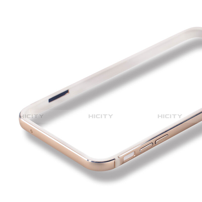 Carcasa Bumper Lujo Marco de Aluminio para Apple iPhone 6 Oro