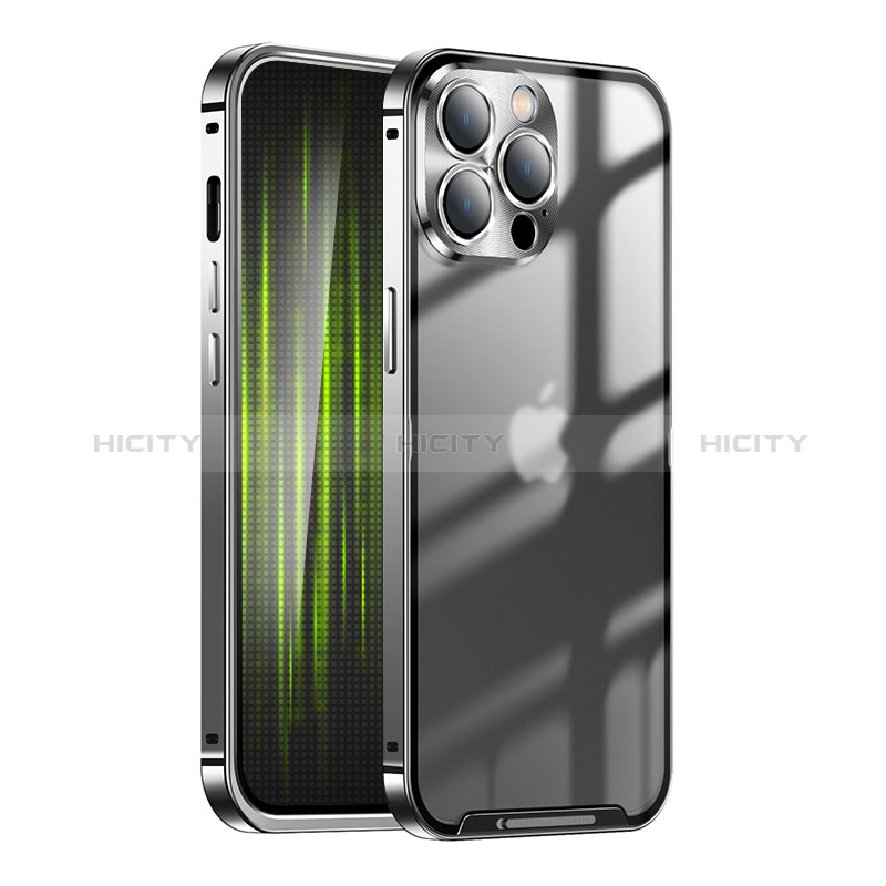 Carcasa Bumper Lujo Marco de Metal y Plastico Funda LK1 para Apple iPhone 13 Pro Max