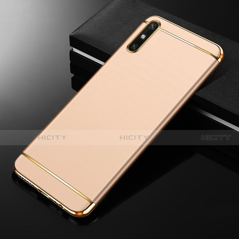 Carcasa Bumper Lujo Marco de Metal y Plastico Funda M01 para Huawei Enjoy 10e