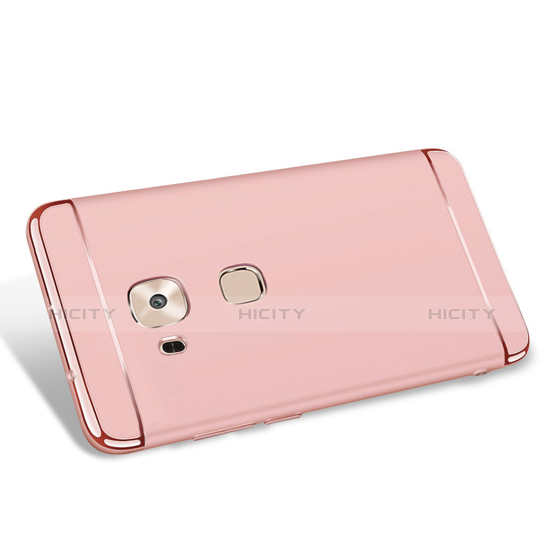 Carcasa Bumper Lujo Marco de Metal y Plastico Funda M01 para Huawei G7 Plus