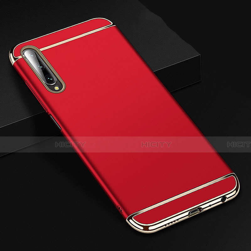 Carcasa Bumper Lujo Marco de Metal y Plastico Funda M01 para Huawei Honor 9X Pro