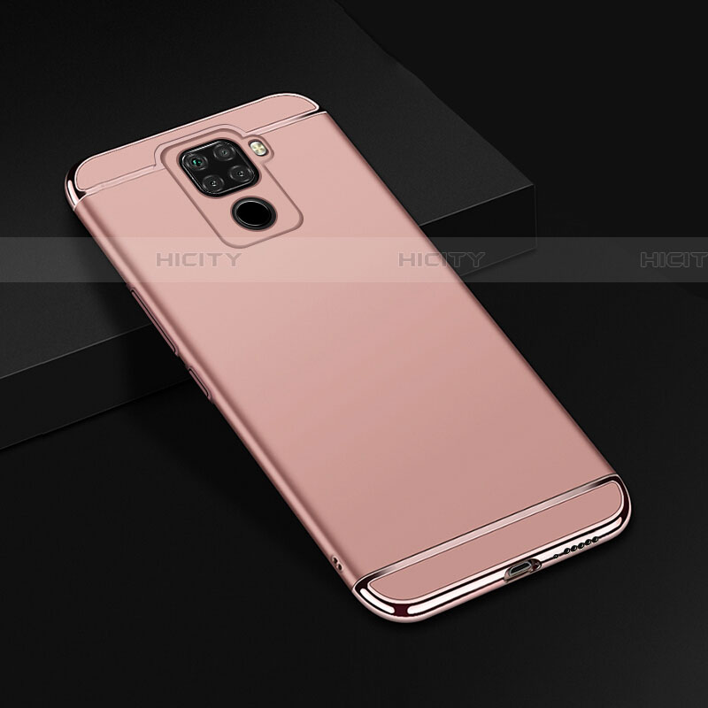 Carcasa Bumper Lujo Marco de Metal y Plastico Funda M01 para Huawei Nova 5i Pro