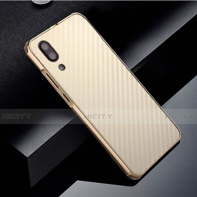 Carcasa Bumper Lujo Marco de Metal y Plastico Funda M01 para Huawei P20