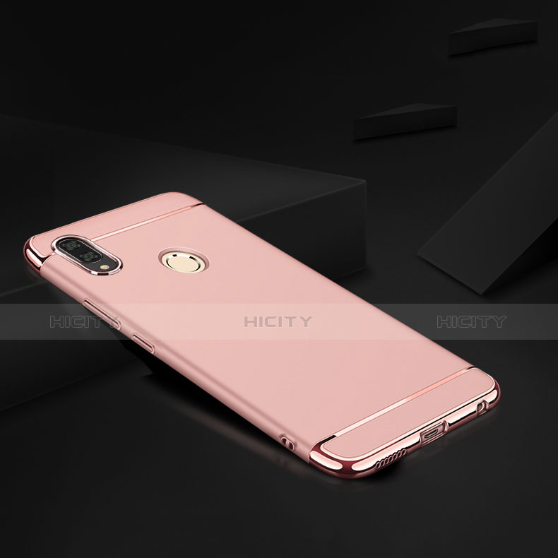 Carcasa Bumper Lujo Marco de Metal y Plastico Funda M01 para Huawei Y9 (2019)