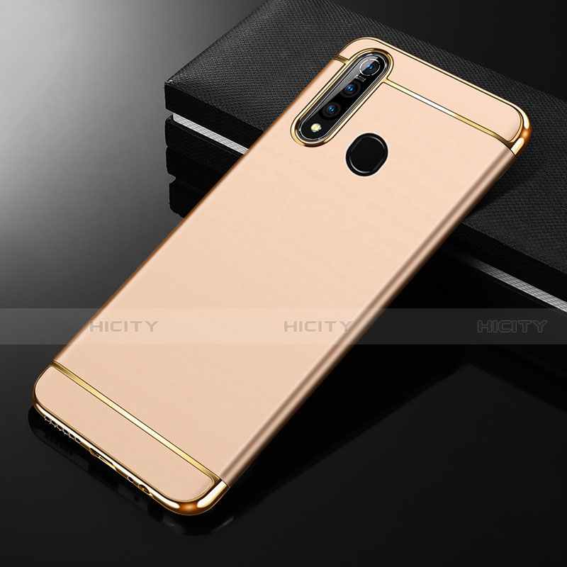 Carcasa Bumper Lujo Marco de Metal y Plastico Funda M01 para Oppo A31