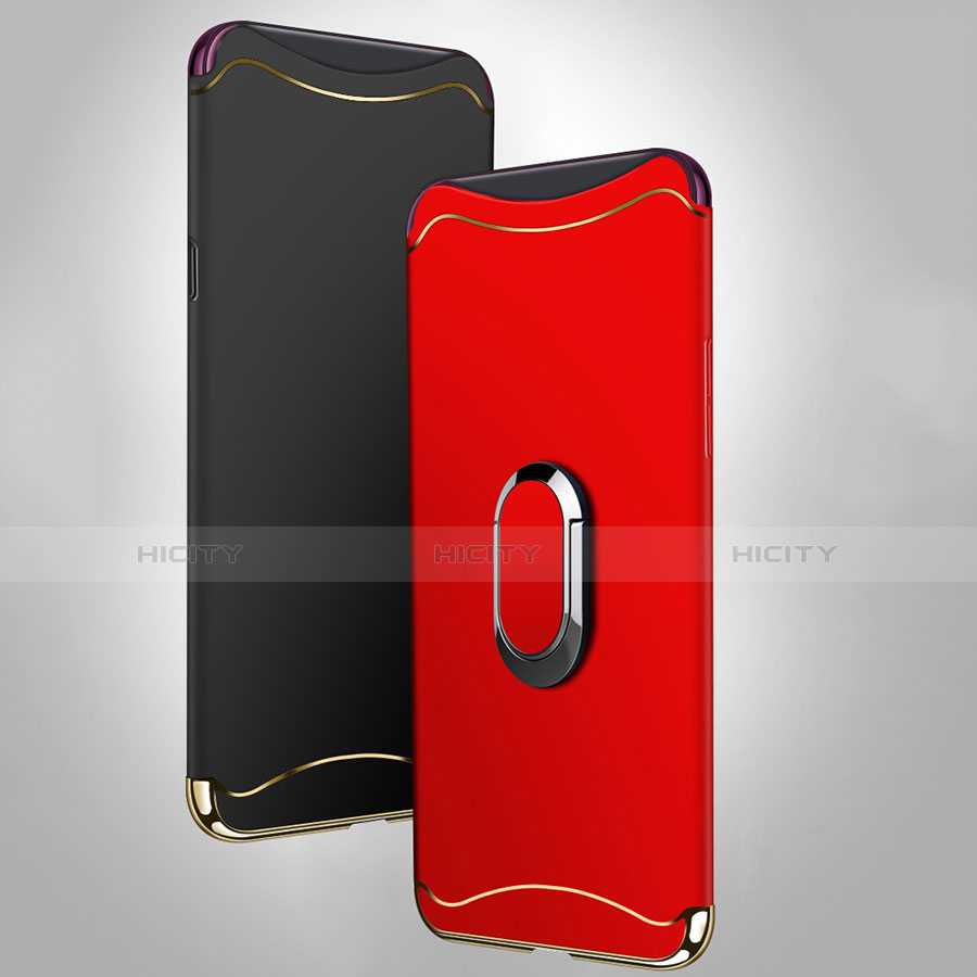 Carcasa Bumper Lujo Marco de Metal y Plastico Funda M01 para Oppo Find X