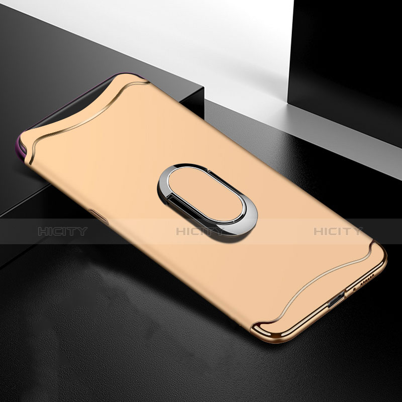 Carcasa Bumper Lujo Marco de Metal y Plastico Funda M01 para Oppo Find X