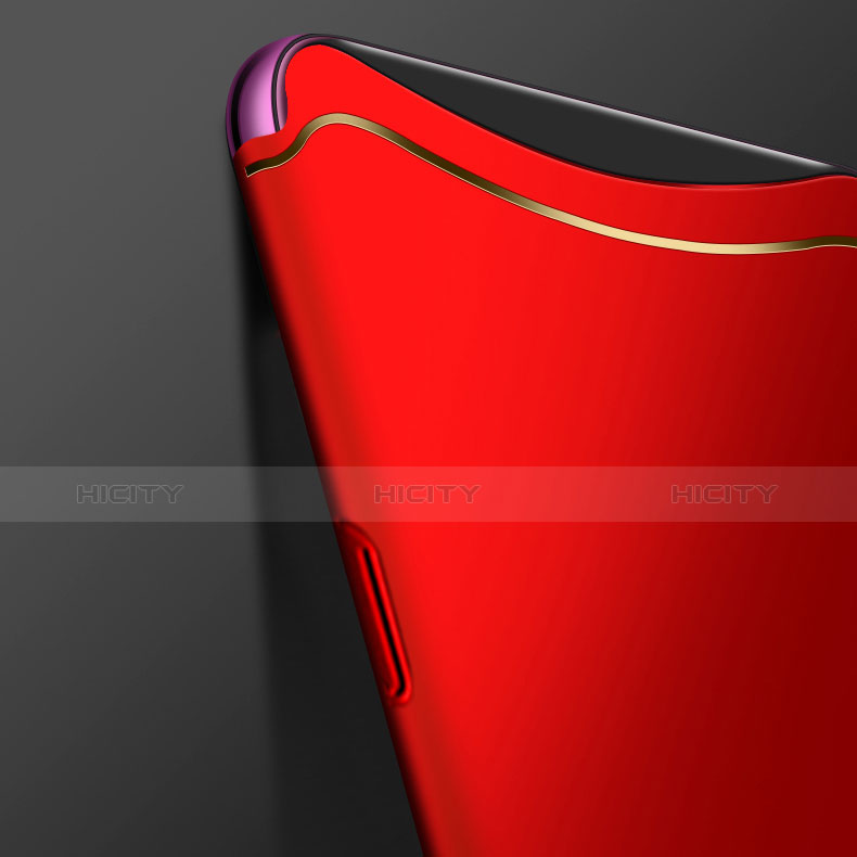 Carcasa Bumper Lujo Marco de Metal y Plastico Funda M01 para Oppo Find X Super Flash Edition