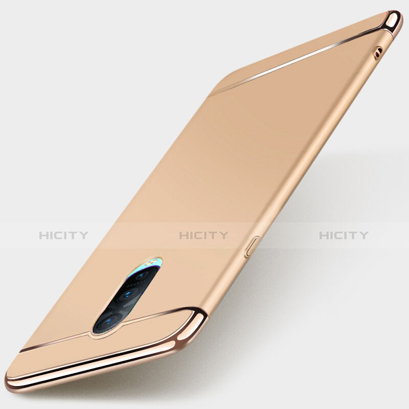 Carcasa Bumper Lujo Marco de Metal y Plastico Funda M01 para Oppo R17 Pro