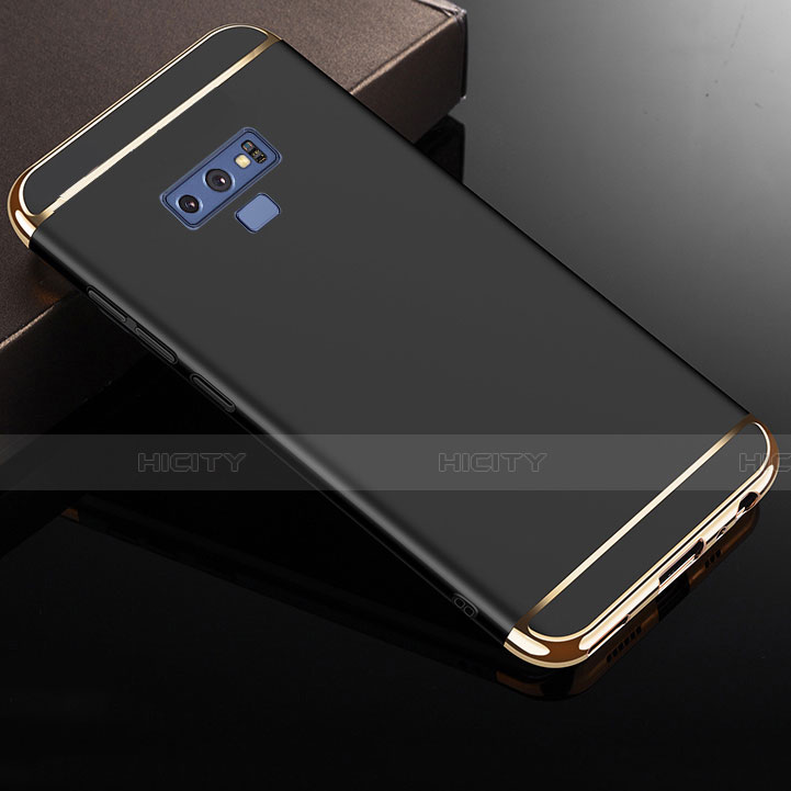 Carcasa Bumper Lujo Marco de Metal y Plastico Funda M01 para Samsung Galaxy Note 9