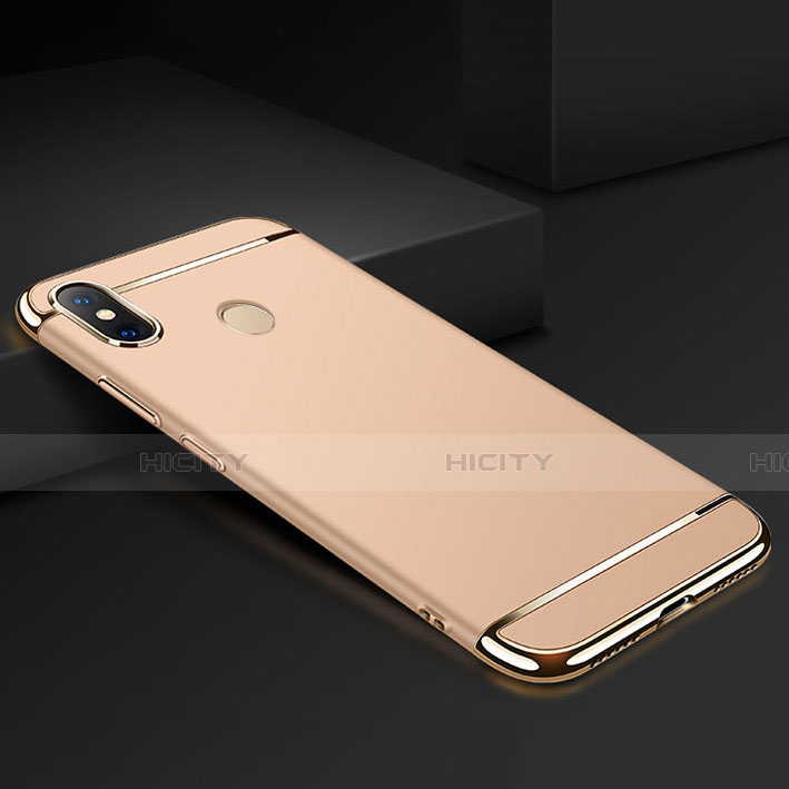 Carcasa Bumper Lujo Marco de Metal y Plastico Funda M01 para Xiaomi Mi 8