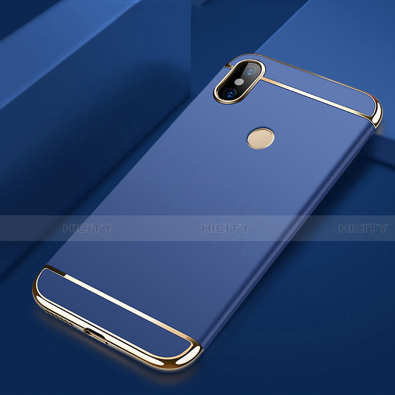 Carcasa Bumper Lujo Marco de Metal y Plastico Funda M01 para Xiaomi Mi Max 3