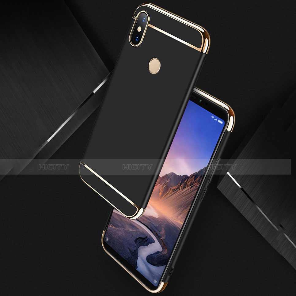 Carcasa Bumper Lujo Marco de Metal y Plastico Funda M01 para Xiaomi Mi Max 3