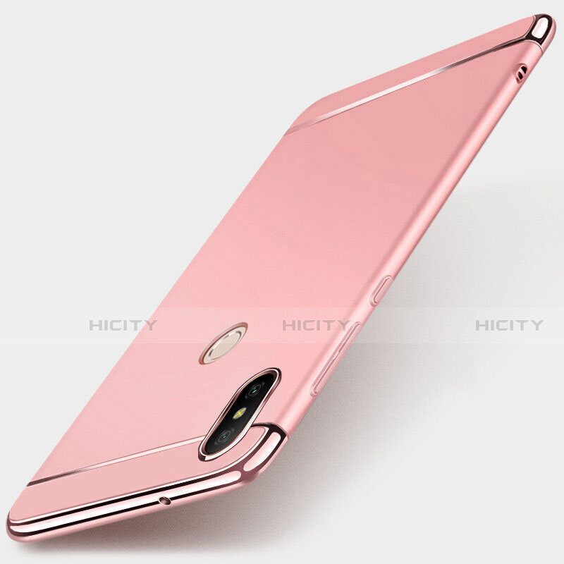 Carcasa Bumper Lujo Marco de Metal y Plastico Funda M01 para Xiaomi Redmi 6 Pro