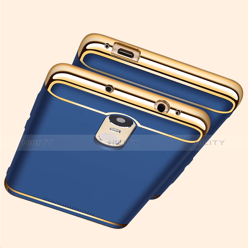 Carcasa Bumper Lujo Marco de Metal y Plastico Funda M01 para Xiaomi Redmi Note 3 Pro