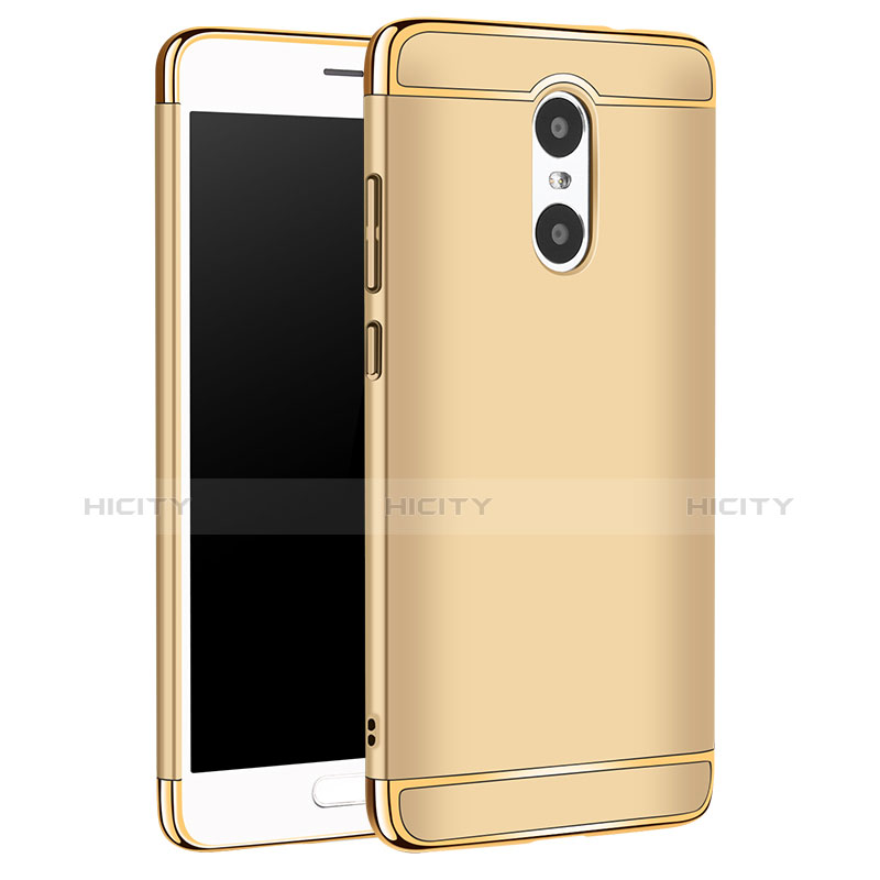 Carcasa Bumper Lujo Marco de Metal y Plastico Funda M01 para Xiaomi Redmi Pro Oro