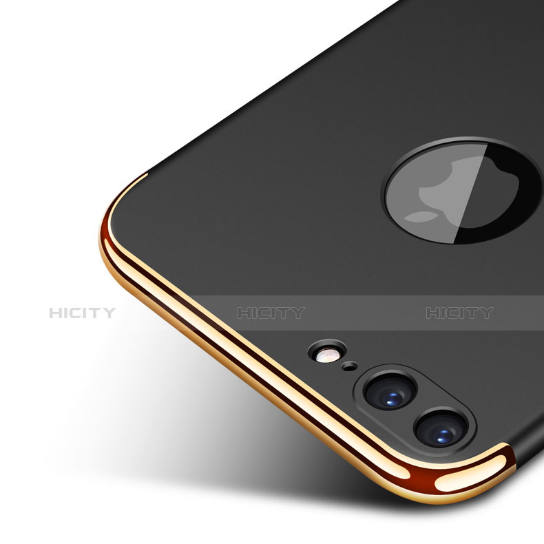 Carcasa Bumper Lujo Marco de Metal y Plastico Funda M02 para Apple iPhone 7 Plus