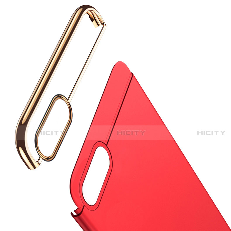 Carcasa Bumper Lujo Marco de Metal y Plastico Funda M02 para Oppo A12e