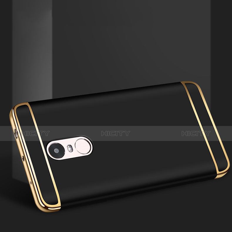 Carcasa Bumper Lujo Marco de Metal y Plastico Funda M02 para Xiaomi Redmi Note 4