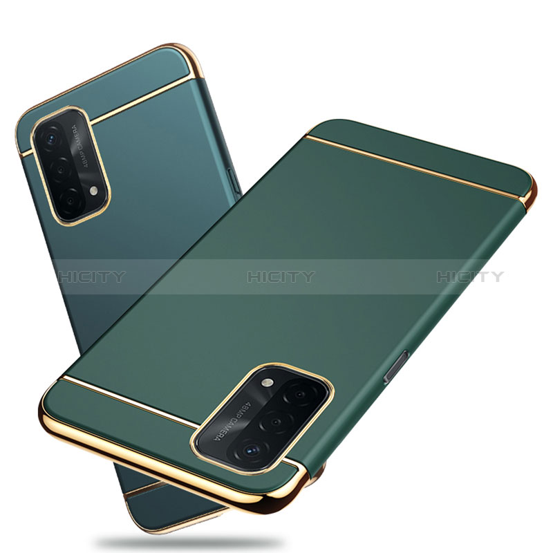 Carcasa Bumper Lujo Marco de Metal y Plastico Funda P02 para Oppo A54 5G