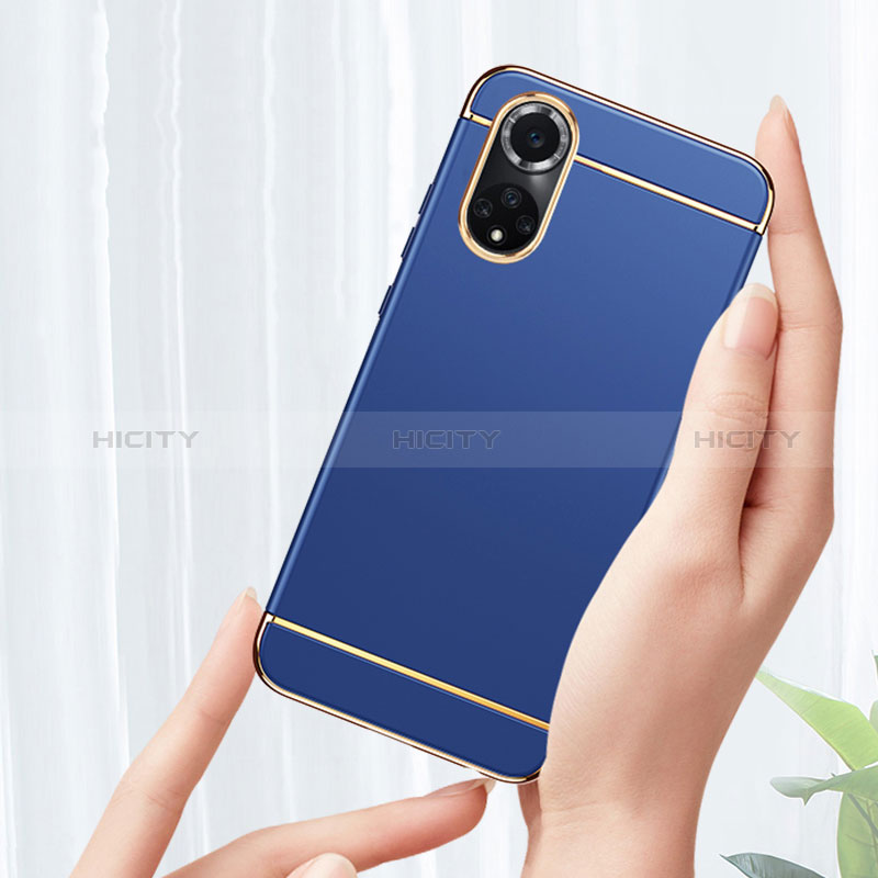 Carcasa Bumper Lujo Marco de Metal y Plastico Funda para Huawei Nova 9 Pro