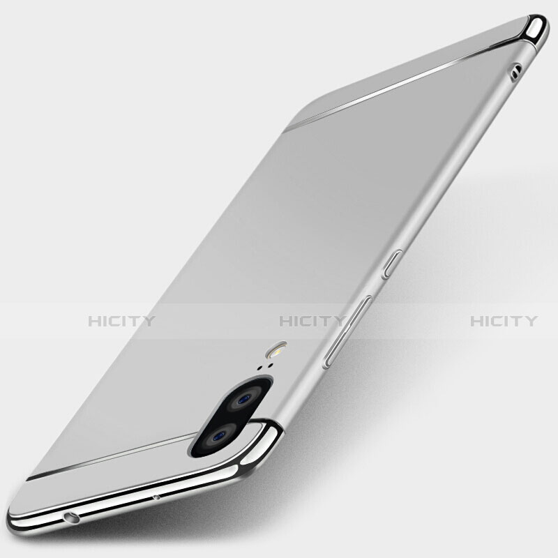 Carcasa Bumper Lujo Marco de Metal y Plastico Funda T01 para Huawei P20