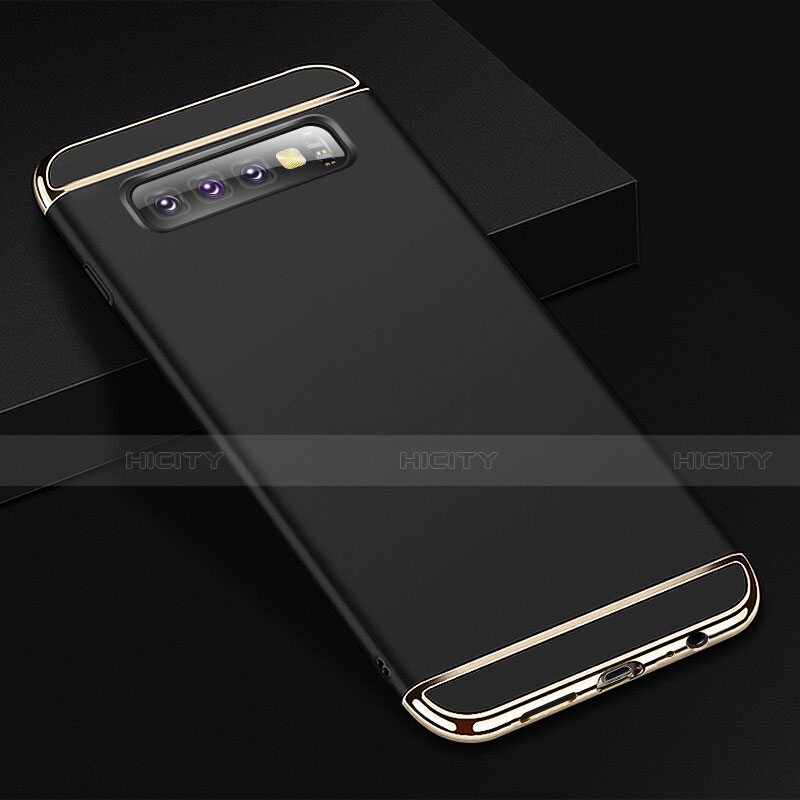 Carcasa Bumper Lujo Marco de Metal y Plastico Funda T01 para Samsung Galaxy S10 5G