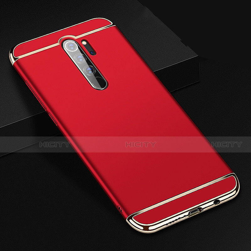 Carcasa Bumper Lujo Marco de Metal y Plastico Funda T01 para Xiaomi Redmi Note 8 Pro