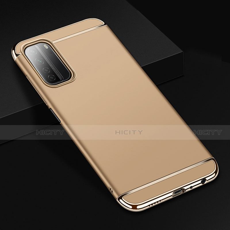 Carcasa Bumper Lujo Marco de Metal y Plastico Funda T02 para Huawei Nova 7 SE 5G