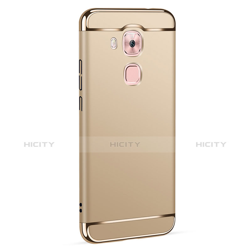 Carcasa Bumper Lujo Marco de Metal y Plastico M01 para Huawei Nova Plus Oro