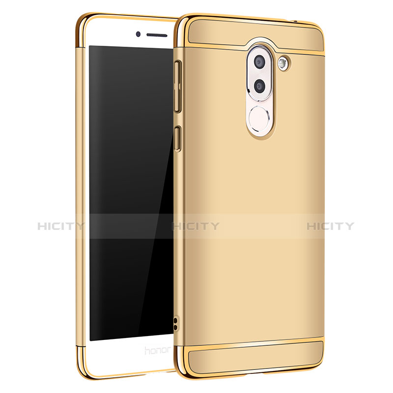 Carcasa Bumper Lujo Marco de Metal y Plastico M02 para Huawei GR5 (2017) Oro