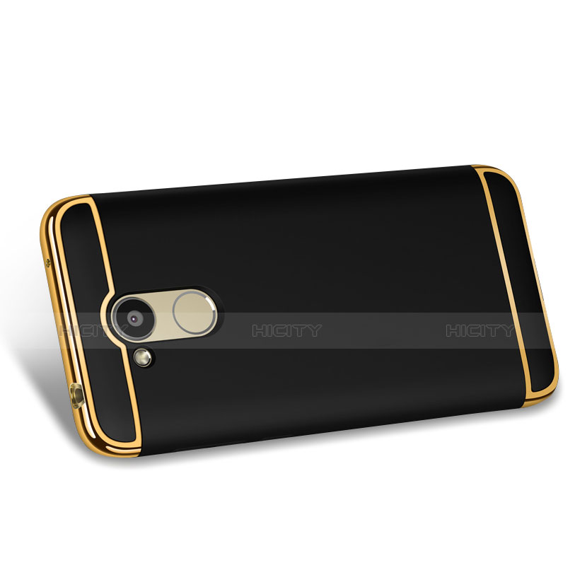 Carcasa Bumper Lujo Marco de Metal y Plastico para Huawei Honor 6A Negro