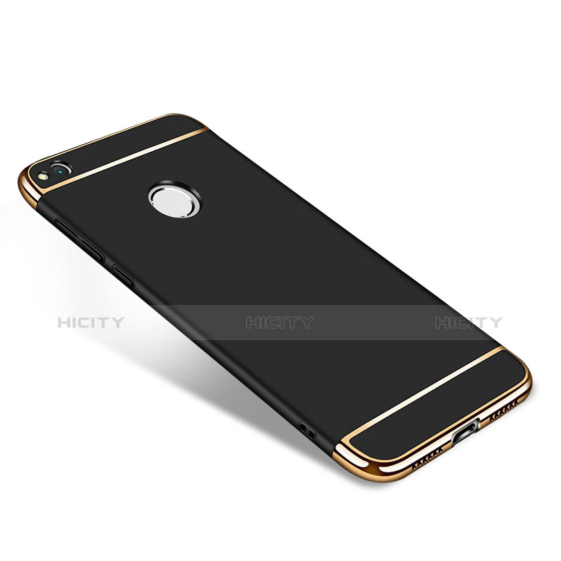 Carcasa Bumper Lujo Marco de Metal y Plastico para Huawei P9 Lite (2017) Negro