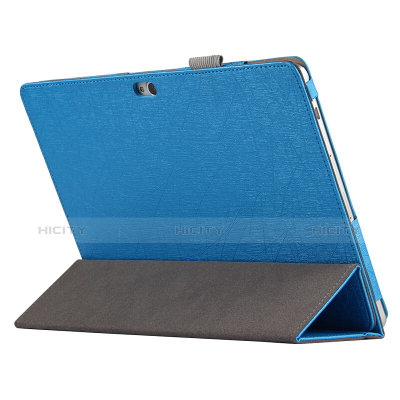 Carcasa de Cuero Cartera con Soporte L01 para Huawei MediaPad M2 10.0 M2-A01 M2-A01W M2-A01L Azul