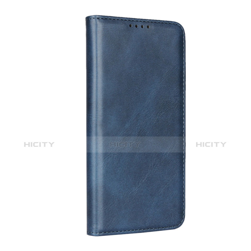 Carcasa de Cuero Cartera con Soporte L01 para Huawei P30 Azul