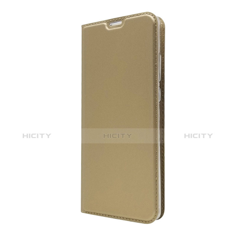 Carcasa de Cuero Cartera con Soporte L01 para Huawei P30 Pro New Edition Oro