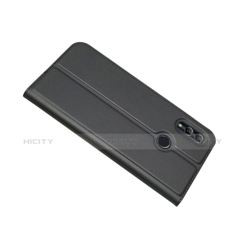 Carcasa de Cuero Cartera con Soporte L06 para Huawei Honor 10 Lite Negro