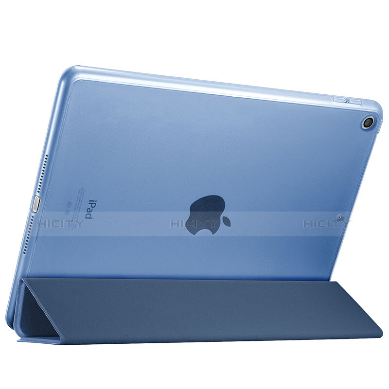 Carcasa de Cuero Cartera con Soporte para Apple New iPad Pro 9.7 (2017) Azul